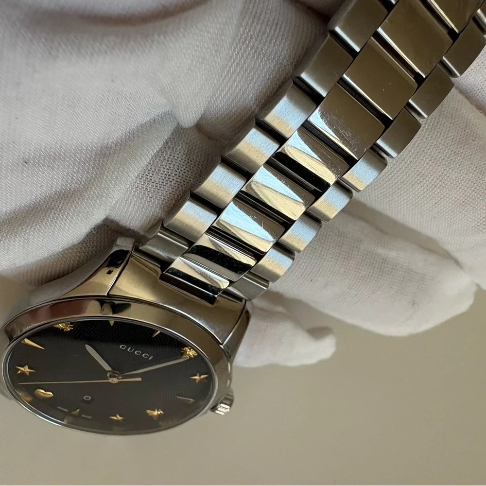 Gucci G-Timeless 38mm steel watch - Picture 5 of 7